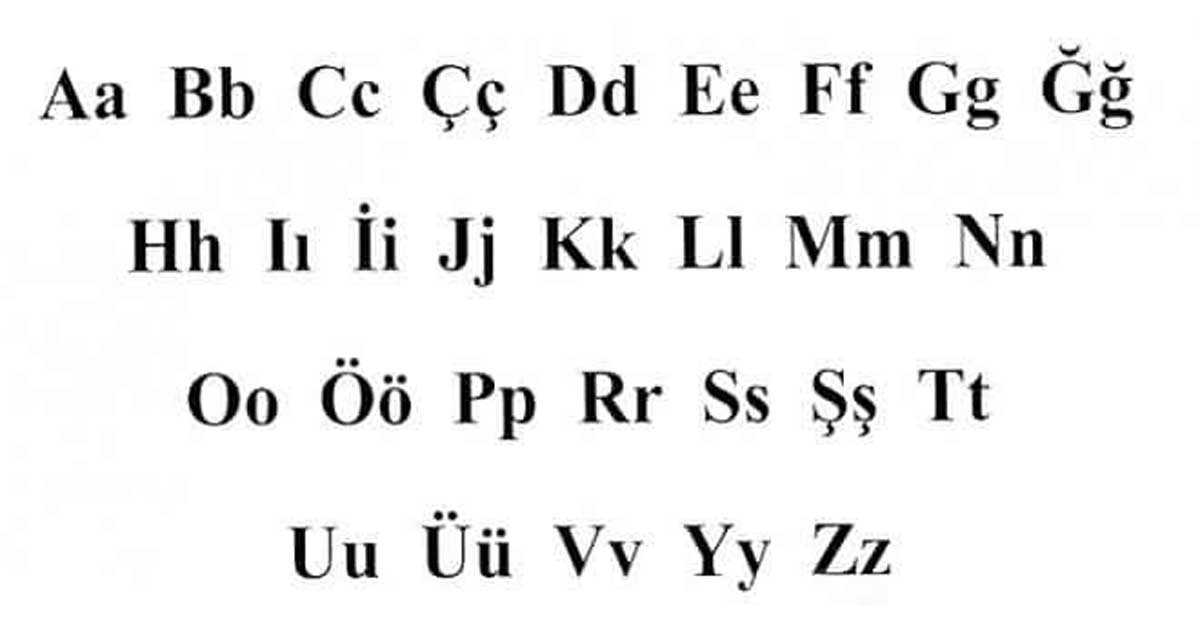 Latin Alfabesi